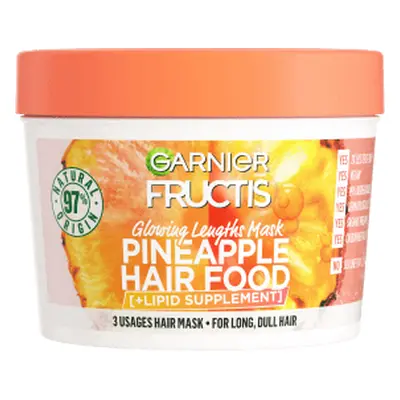 Garnier Fructis Mască pentru păr lung Hair Food Ananas, 390 ml