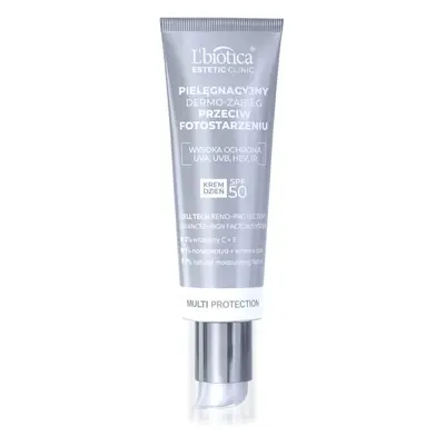 L'Biotica Estetic Clinic Multi Protection, Dermo-tratament anti-foto-îmbătrânire, SPF 50, 35 ml