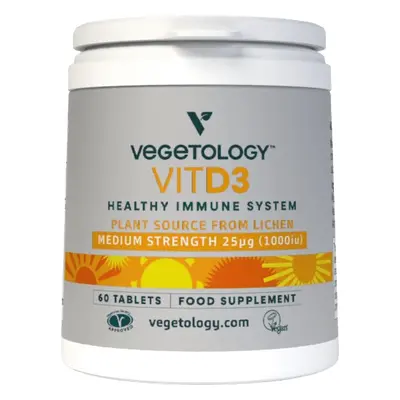 Vegetology Vitashine Vitamina D3 60 comprimate