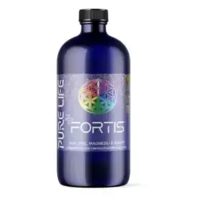 Aur, zinc, magneziu si argint coloidal, Fortis x 480ml, Pure Life