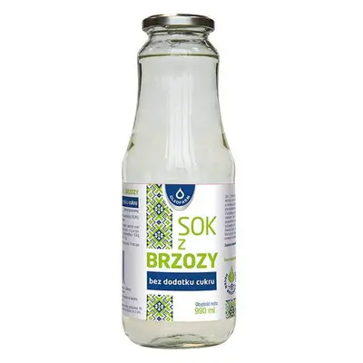 Suc de mesteacăn Oleofarm, fără adaos de zahăr, 990 ml