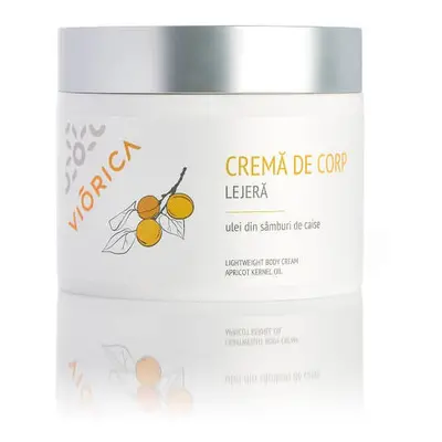 Crema lejera de corp, 200 ml, Viorica