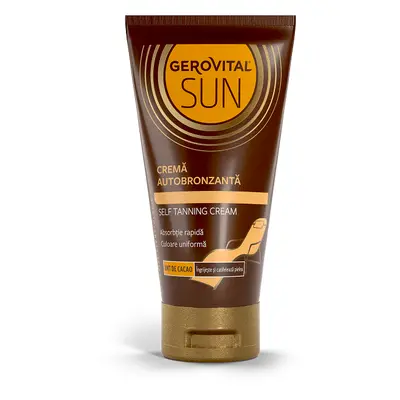 Crema autobronzanta Gerovital Sun, 150ml, Farmec