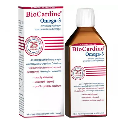 BioCardine Omega-3, 200 ml