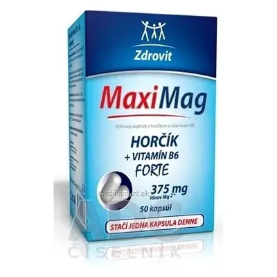 ZDROVIT MAXI MAG HORCIK+B6 FORTE 1×50 cps, supliment alimentar