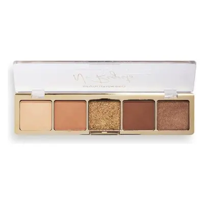 Revolution PRO, Glam Palette No Regrets Soft Nude, paletă de farduri de ochi 1×5,50 g, paletă de