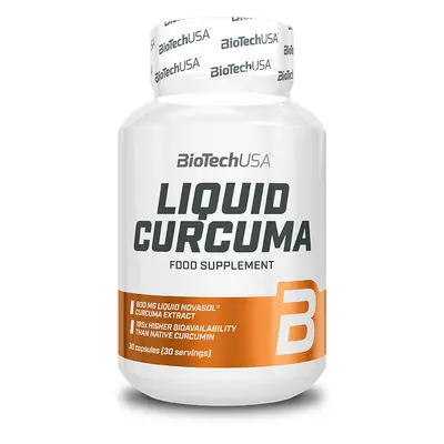 Liquid Curcuma, 30 capsule, BioTechUSA