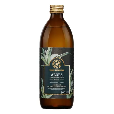 Herbal Monasterium Aloe Vera, suc natural, 500 ml