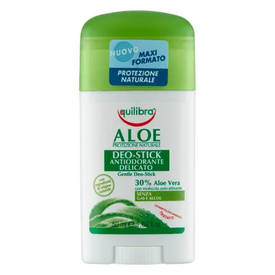 Equilibra Aloe, stick deodorant cu aloe, 50 ml