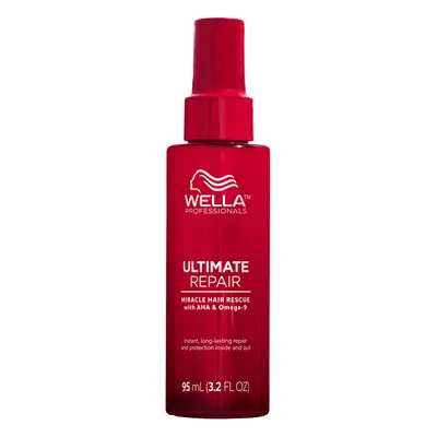 Ser tratament cu AHA si Omega 9 pentru par deteriorat Ultimate Repair, 95ml, Wella Professionals