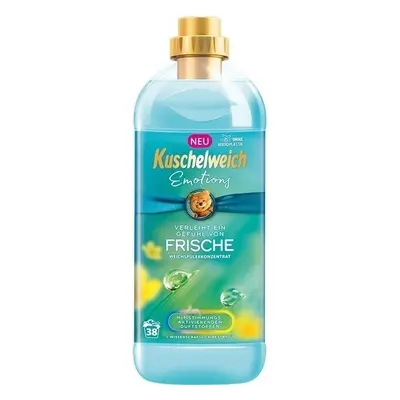 Balsam de rufe Kuschelweich - Emoții albastru, 38 de spălări 1×1 l, balsam de rufe