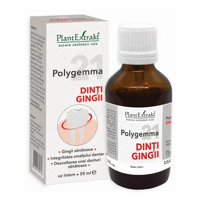 Polygemma 21 dinti, Gingii, 50 ml, Plant Extrakt