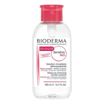 Bioderma Sensibio H2O, apă micelară, piele sensibilă, cu dozator, 500 ml