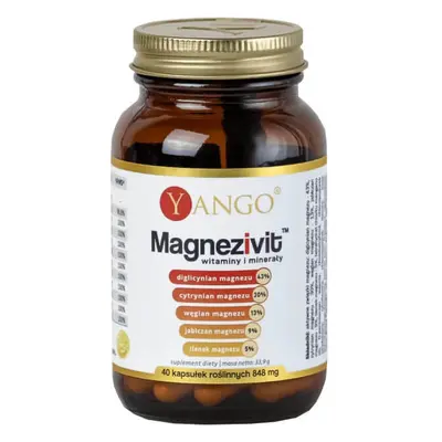 Yango Magnesivit Vitamine și minerale, 40 capsule vegetale