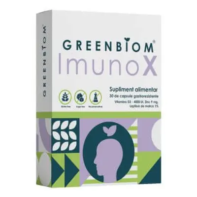 Imuno X, 30 capsule, Greenbiom