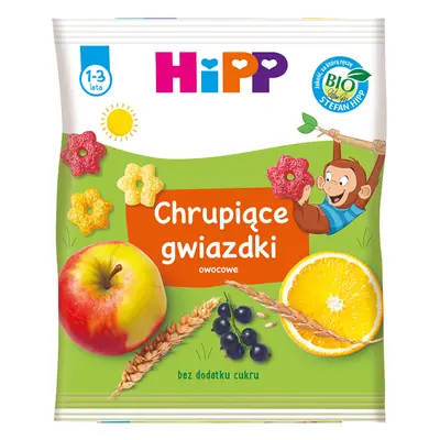 HiPP Crunchy Bio stele, fructe, 30 g