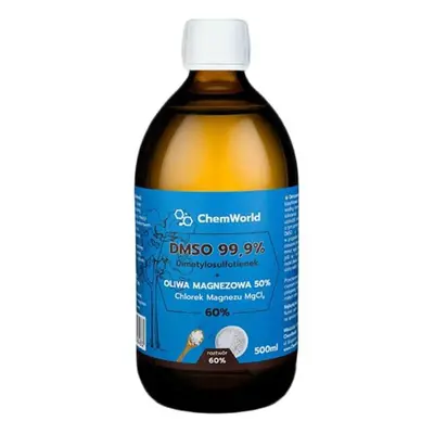 DMSO Dimetilsulfoxid cu soluție de magneziu (clorură) 60% (500 ml) ChemWorld