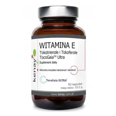 Vitamina E Tocotrienoli și tocoferoli TocoGaia 60 capsule Kenay