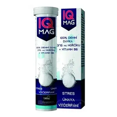 IQ MAG Magneziu 375 mg + Vitamina B6