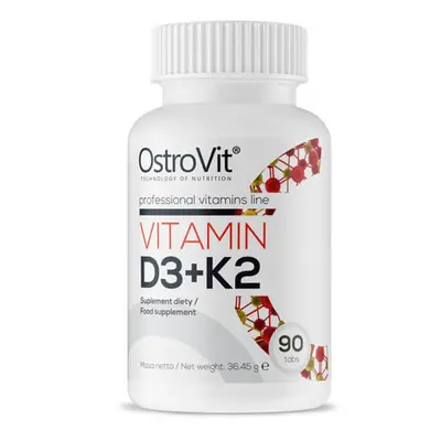 OstroVit Vitamina D3 + K2, 90 comprimate