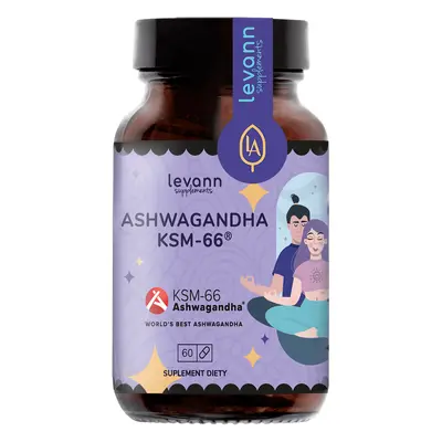 Levann Ashwagandha KSM-66, 60 capsule