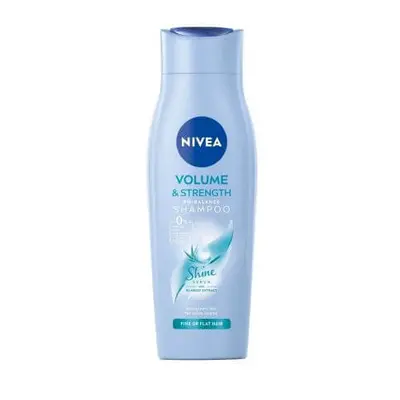 Sampon pentru par cu fir subtire, lipsit de volum Volume & Strength, 400 ml, Nivea