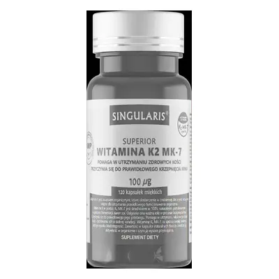 Singularis Superior Vitamin K2 MK7, 120 capsule