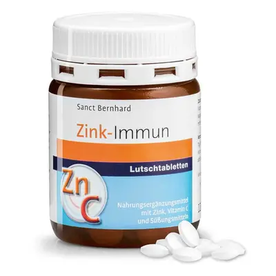 Zinc + vitamina C 120 pastile, Sanct Bernhard