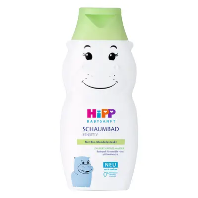 HiPP Babysanft, loțiune de baie, din prima zi, hipopotam, 300 ml