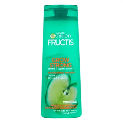 Garnier Fructis Grow Strong, Șampon de întărire pentru păr slab și fragil, 400 ml