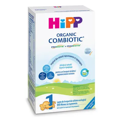 Formula de lapte de inceput Organic Combiotic 1, +0 luni, 300 g, Hipp