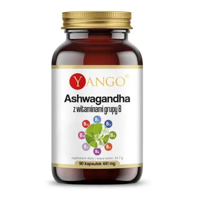 Ashwagandha cu vitamine B 90 capsule Yango