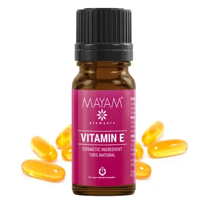 Vitamina E naturala uz cosmetic (M - 1189), 10 ml, Mayam