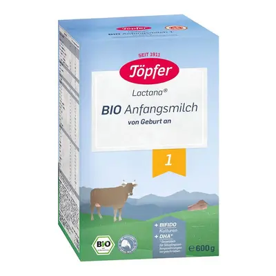 Formulă de lapte praf Bio 1, +0 luni, 600 gr, Topfer