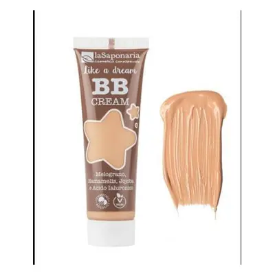 Crema de fata coloranta BB Cream, Sand, 30 ml, La Saponaria