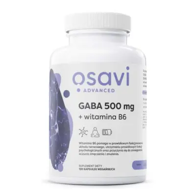 Osavi GABA 500 mg + vitamina B6 (120 capsule)