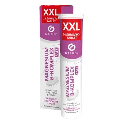 Galmed Magneziu B-complex FAST XXL 24 comprimate efervescente