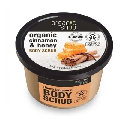 Natura Siberica Organic Shop - Scrub de corp cu miere și scorțișoară 250 ml