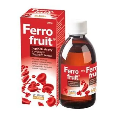 Dr.Muller FERRO FRUIT Sirop cu conținut ridicat de fier 300 g