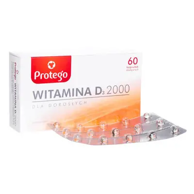 Protego Vitamina D3 2000, 60 capsule