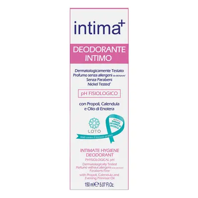 Deodorant intim cu propolis, galbenele si ulei de primula, 150 ml, Intima+