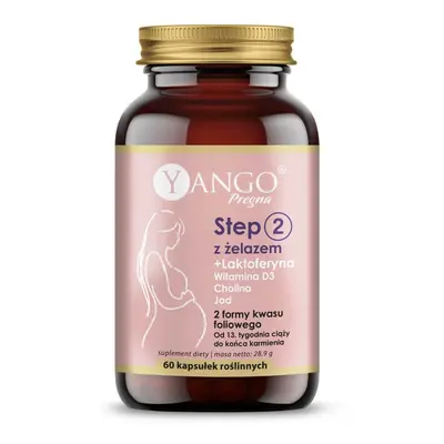 Yango Pregna Step 2 cu fier, 60 capsule vegetale