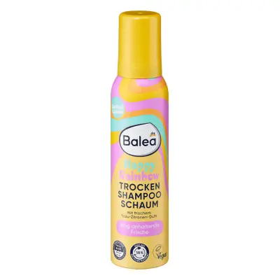 Balea Șampon uscat spumă Happy Rainbow, 150 ml