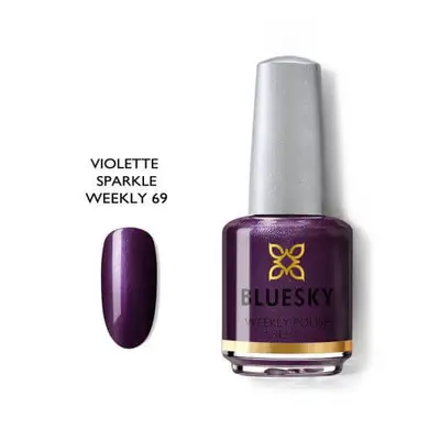 Lac de unghii Bluesky Violette Sparkle 15ml