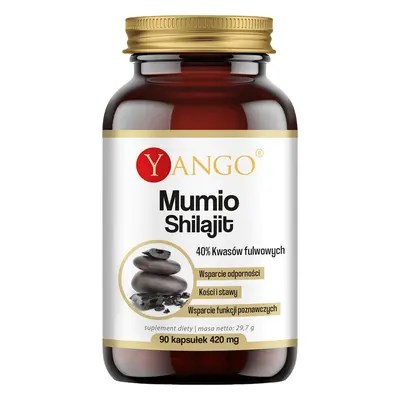 Yango Mumio Shilajit, 90 capsule