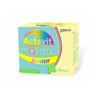 Probiotic Activit junior, 20 plicuri, Aesculap