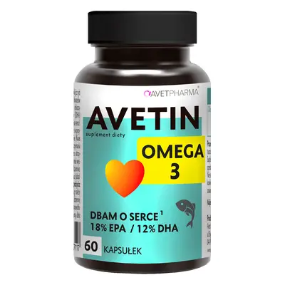 Avetin Omega 3, 60 capsule