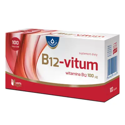 B12-Vitum, vitamina B12 100 µg, 100 capsule