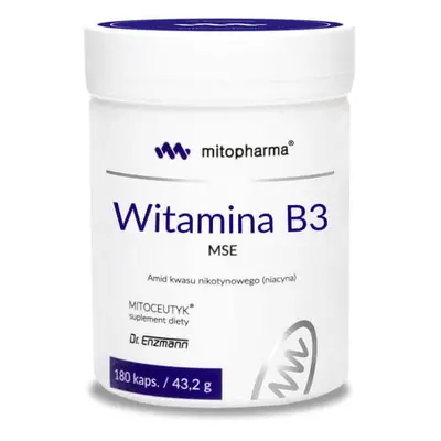 Niacina (vitamina B3) MSE 180 capsule Dr Enzmann