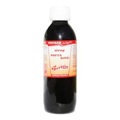 Sirop poftă bună, 250 ml, Favisan